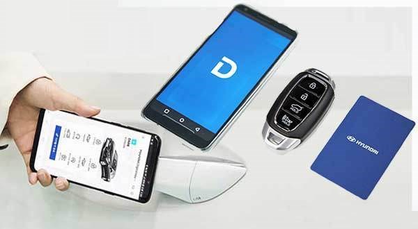 مفتاح رقمي للسيارات يعمل عبر الهاتف …. اختراع مبتكر من هيونداي