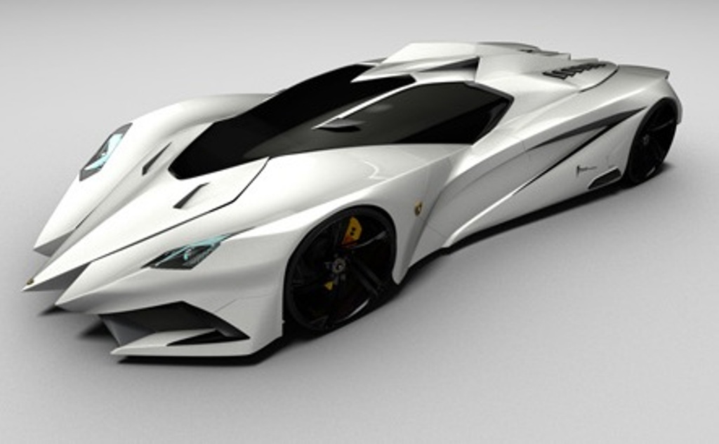 Batman-Car-Lamborghini-Ferruccio-Concept-Design-by-Mark-Hostler-for-the-50th-Anniversary-Lamborghini-Brand-Car-in-2013-White-Edition